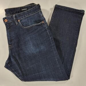 Men’s Bonobos Selvedge Denim Slim Fit Jeans 36x30 Stretch Blue Wash Red Line